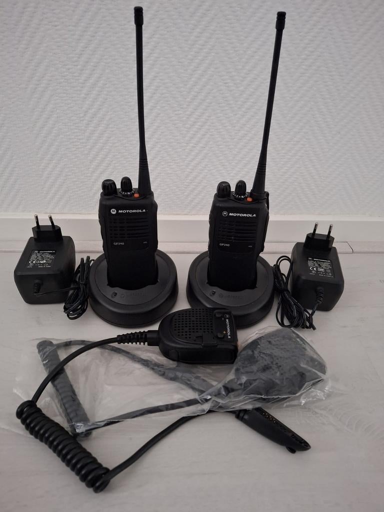 Motorola GP340 (Uhf), Telecommunicatie, Portofoons en Walkie-talkies, Ophalen of Verzenden