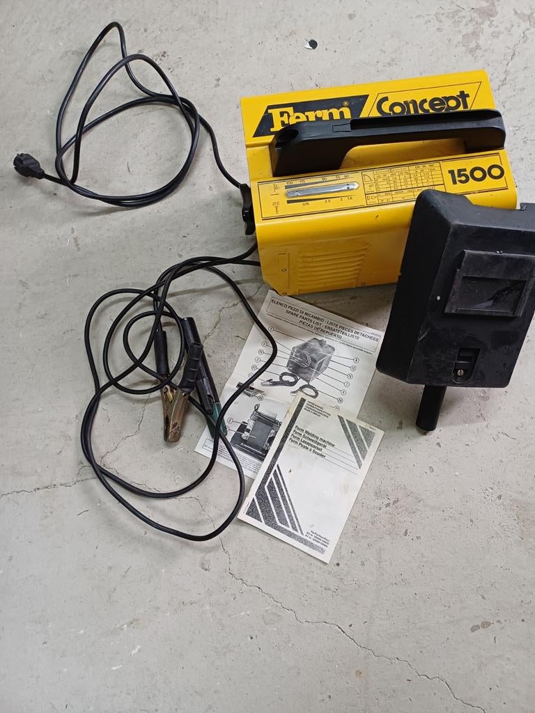 Ferm Concept 1500 lasapparaat, Ophalen of Verzenden, Minder dan 150 ampère, Elektroden