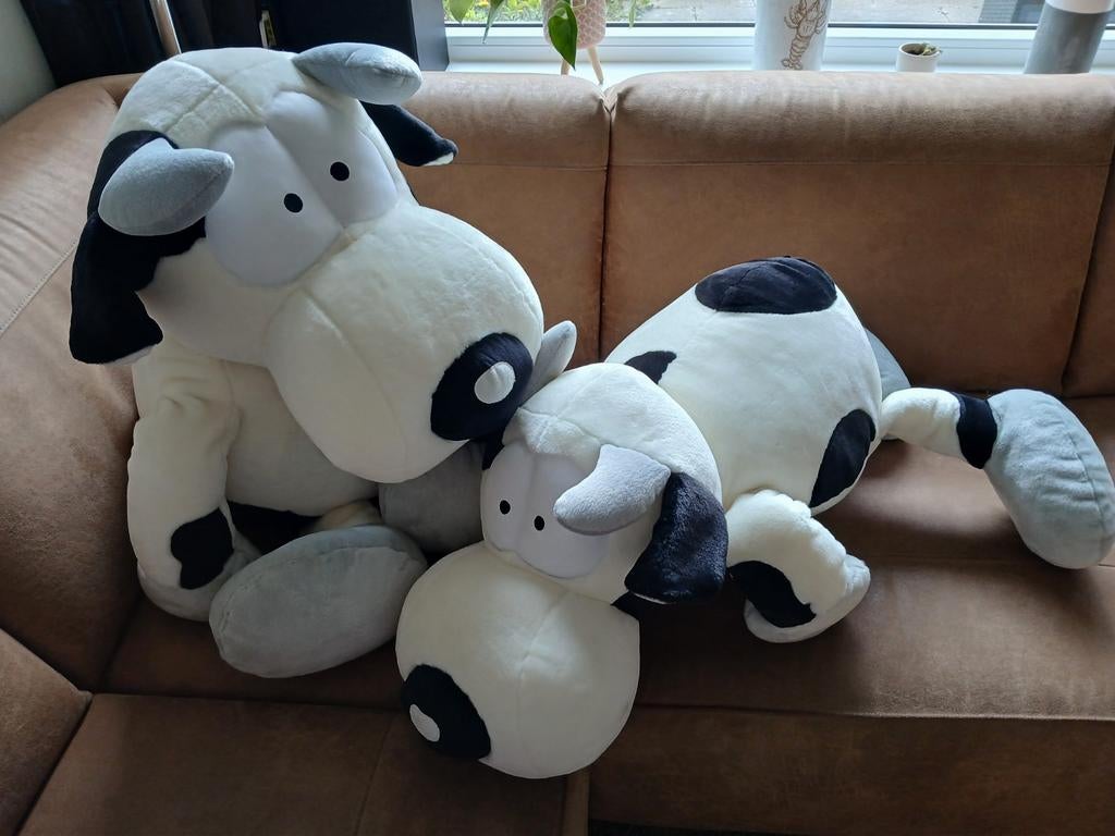 XXL Koeienknuffels van Leendert Jan Vis, Ophalen, Zo goed als nieuw, Overige typen