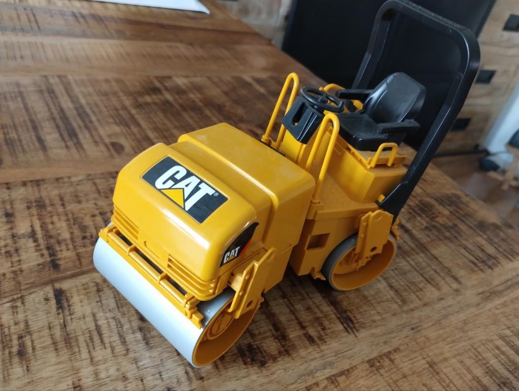 Te koop bruder Caterpillar  Wals zeer mooi, Ophalen of Verzenden, Zo goed als nieuw, Tractor of Landbouw