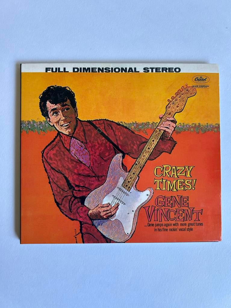 Gene Vincent - Crazy Times (CD), Ophalen of Verzenden, Zo goed als nieuw, Rock-'n-Roll