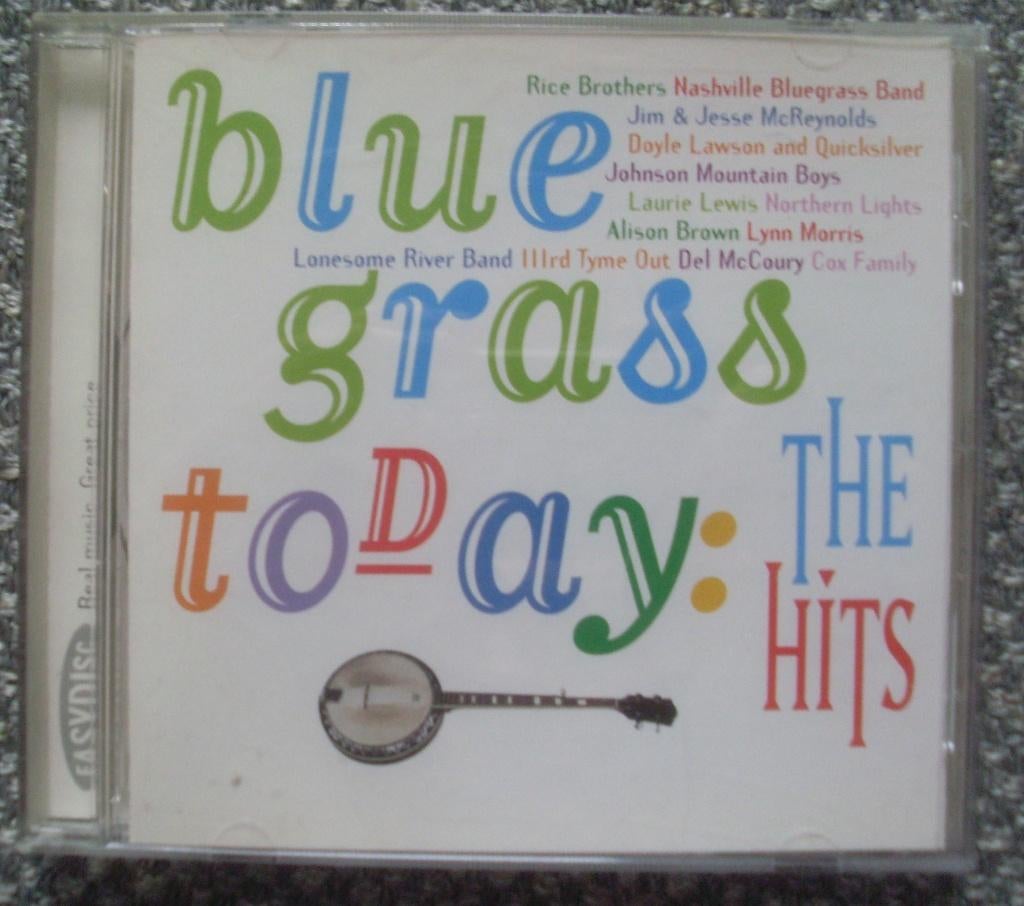 Bluegrass Today - The Hits (CD) oa Alison Krauss Del McCoury, Cd's en Dvd's, Cd's | Verzamelalbums, Zo goed als nieuw, Country en Western