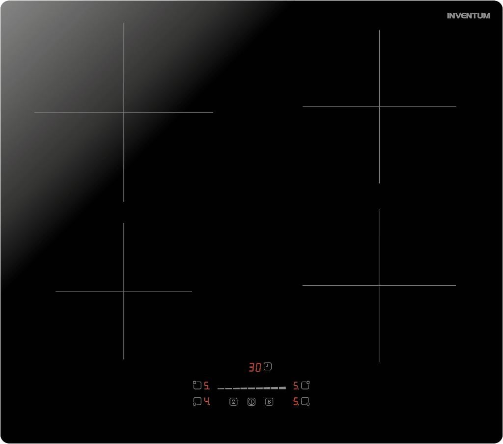 Vrijstaande inductie kookplaat, Witgoed en Apparatuur, Kookplaten, Ophalen, 4 kookzones, Zo goed als nieuw, Vrijstaand