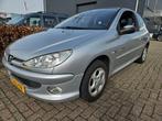 Peugeot 206 1.4 X-line 3Drs,169.365 KM,Airco,LM Velgen, Voorwielaandrijving, Stof, Zwart, Origineel Nederlands