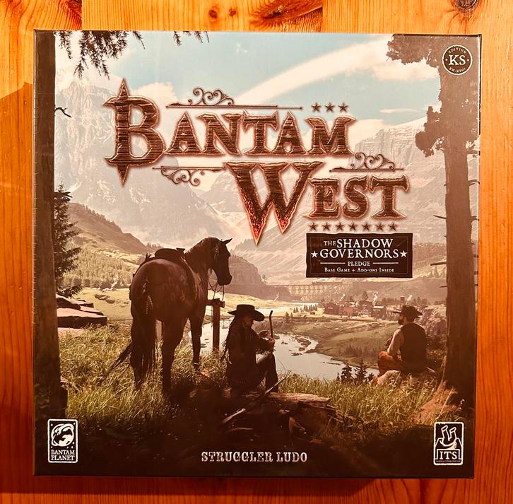 Bantam West (NEW/Deluxe Kickstarter/Engels), Hobby en Vrije tijd, Gezelschapsspellen | Bordspellen, Nieuw, Een of twee spelers