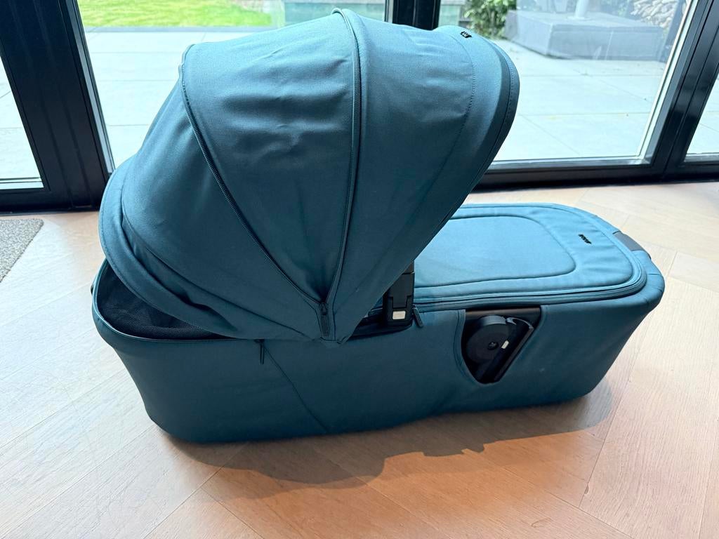 Joolz Aer reiswieg in ocean blue, Kinderen en Baby's, Kinderwagens en Combinaties, Ophalen of Verzenden, Zo goed als nieuw, Met reiswieg