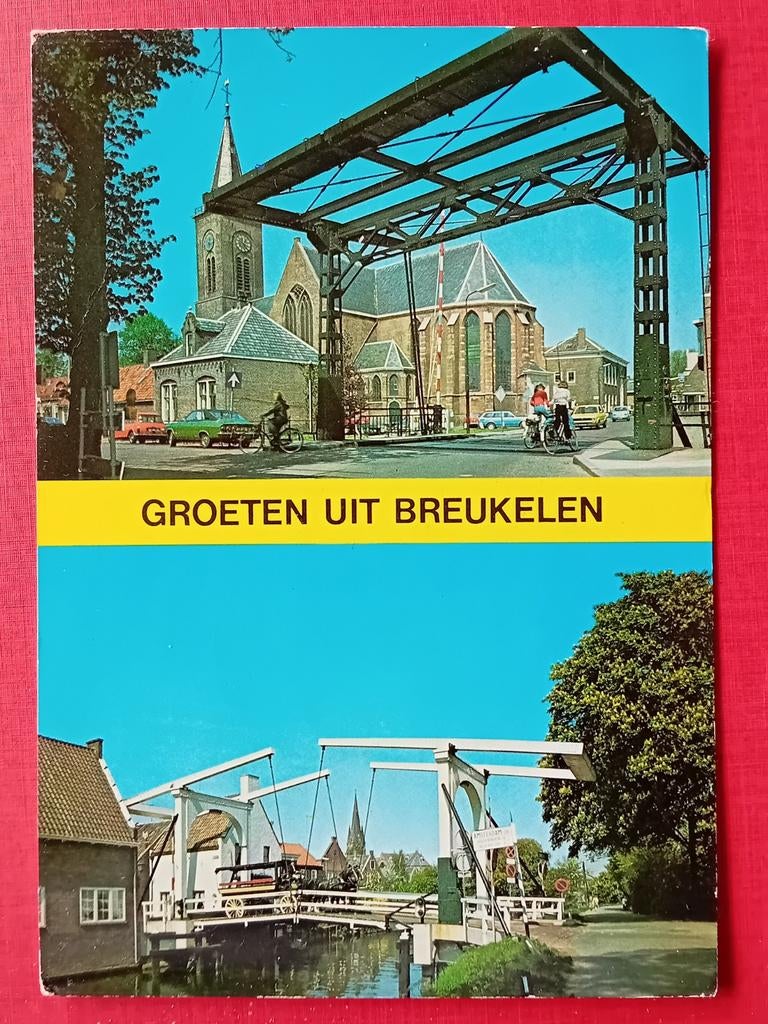 Ansichtkaart Breukelen, Verzamelen, Ansichtkaarten | Nederland, Ophalen of Verzenden
