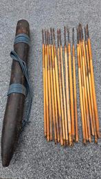 Oude 17 stukjes Afrikaanse pijel, Ophalen of Verzenden, Gebruikt, Ezel