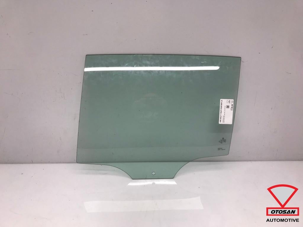 VW Golf 7 Ruit Raam Portier Deur Links Achter Origineel!