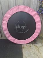 Roze trampoline met veiligheidsnet - Ø 1.4m, H 1.8m, Ophalen