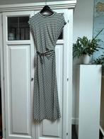 Zwart-wit gestreepte midi jurk, Kleding | Dames, Jurken, Ophalen, Zwart, Zo goed als nieuw, Maat 36 (S)