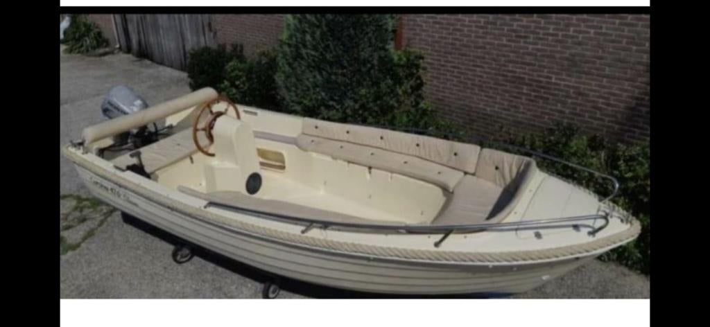 Corsiva 470 sloep met 9.9PK Honda buitenbootmotor, Watersport en Boten, Ophalen, Gebruikt, Tot 10 pk, 3 tot 6 meter