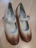 Maat 6G of 39 Ara leren pumps vintage brogue stijl, Pumps, Bruin, Ophalen of Verzenden, Zo goed als nieuw