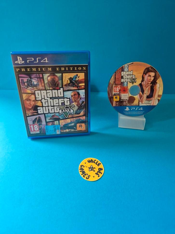 GTA V, Spelcomputers en Games, Games | Sony PlayStation 4, Zo goed als nieuw, Avontuur en Actie, 3 spelers of meer, Vanaf 18 jaar