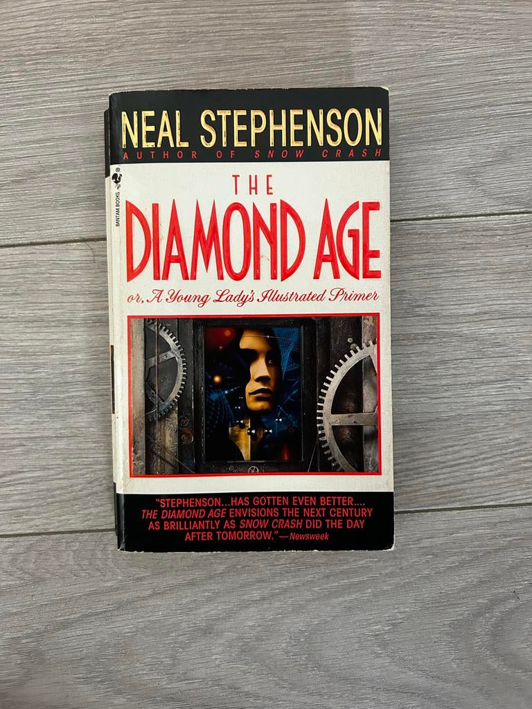 The Diamond Age - Neal Stephenson (Paperback), Boeken, Ophalen of Verzenden, Gelezen