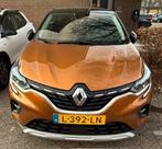 Renault Captur TCe 90pk GPF 2021 / Km. 75.754 / €18.000,=, Voorwielaandrijving, Zwart, Overige kleuren, Leder en Stof