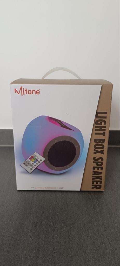 Mitone light box speaker, Ophalen of Verzenden, Minder dan 60 watt, Overige typen, Overige merken
