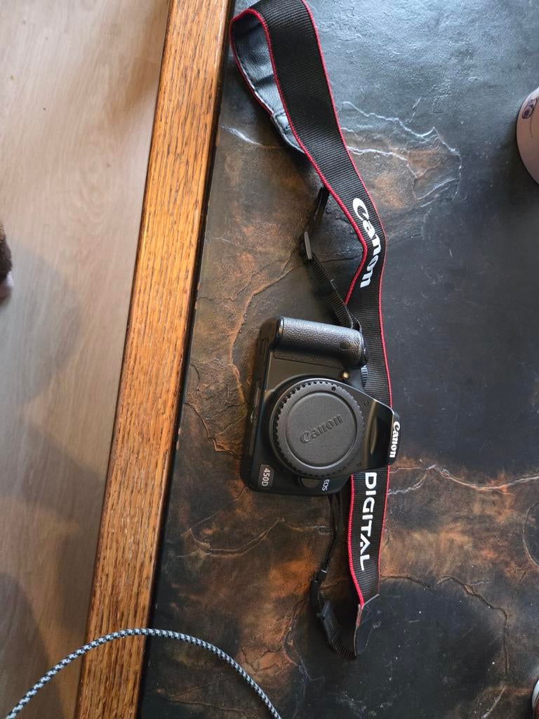 Canon EOS 450D spiegelreflexcamera, Audio, Tv en Foto, Fotocamera's Digitaal, Ophalen, Canon, Zo goed als nieuw, Geen optische zoom