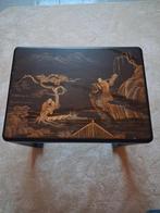 Zwart laktafeltje, Huis en Inrichting, Woonaccessoires | Onderzetters, Ophalen, Glas of Kopje