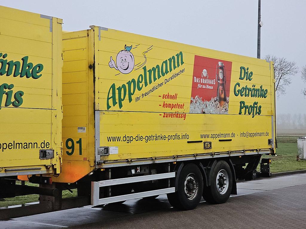 KRONE K + G TEC SZD 18 combi taillift, Overige kleuren, Bedrijf, Aanhangers en Opleggers, Te koop