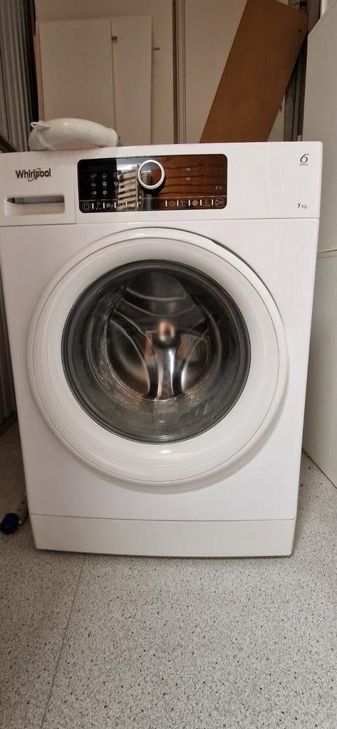 Whirlpool 6th Sense wasmachine 7 kg, Witgoed en Apparatuur, Ophalen