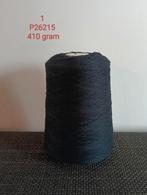 Zwart breimachine garen - Katoen/Acryl - 410 gram, Hobby en Vrije tijd, Breien en Haken, Ophalen of Verzenden, Nieuw, Breien, Wol of Garen