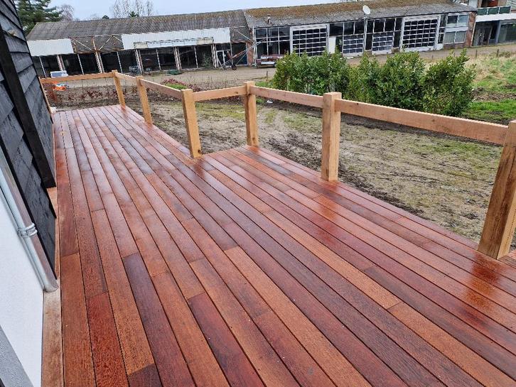 Vlonderdelen, Tuin en Terras, Terrasdelen en Vlonders, Nieuw, Hout, Ophalen of Verzenden