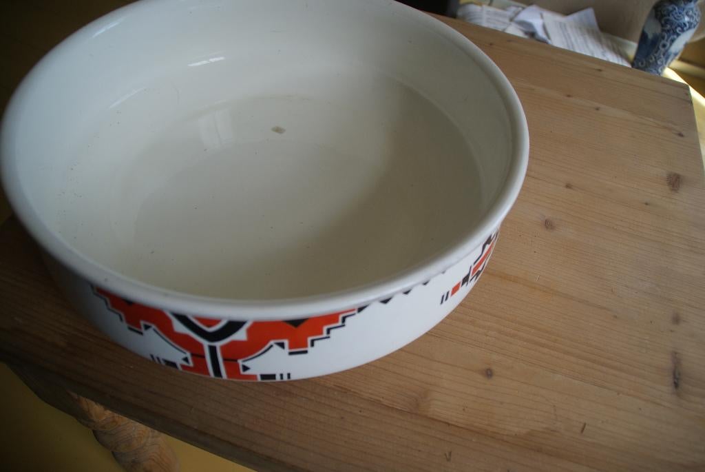 Art Deco schaal lampetstel Societe Ceramique, Ophalen of Verzenden
