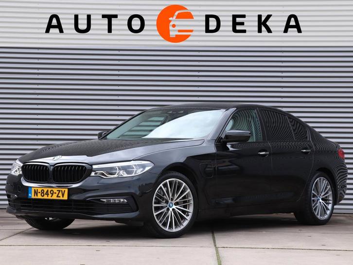 BMW 5-serie 530e iPerformance Sport Line *Nappaleder*Apple C, Auto's, BMW, Bedrijf, Te koop, 5-Serie, ABS, Achteruitrijcamera