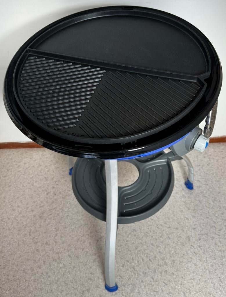 Cadac Carri Chef Deluxe BBQ + Paella & Grillplaten, Tuin en Terras, Gasbarbecues, Ophalen, Zo goed als nieuw, Cadac