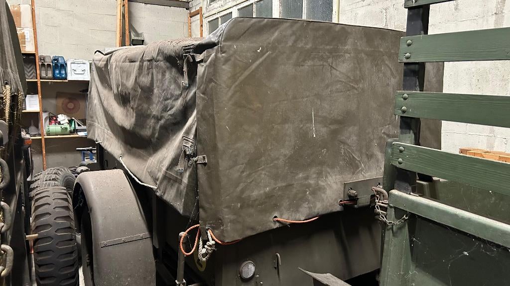 2 Holland Nautic aanhangers, Verzamelen, Militaria | Algemeen, Ophalen, Landmacht, Nederland, Overige typen