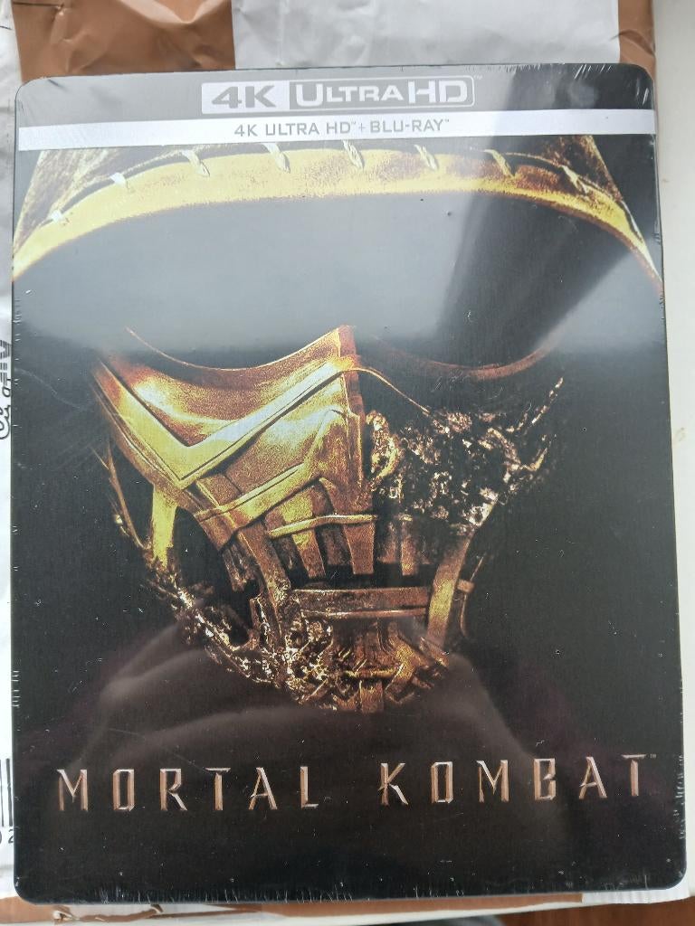 Mortal Kombat 4k Steelbook (Sealed), Ophalen of Verzenden, Nieuw in verpakking, Actie