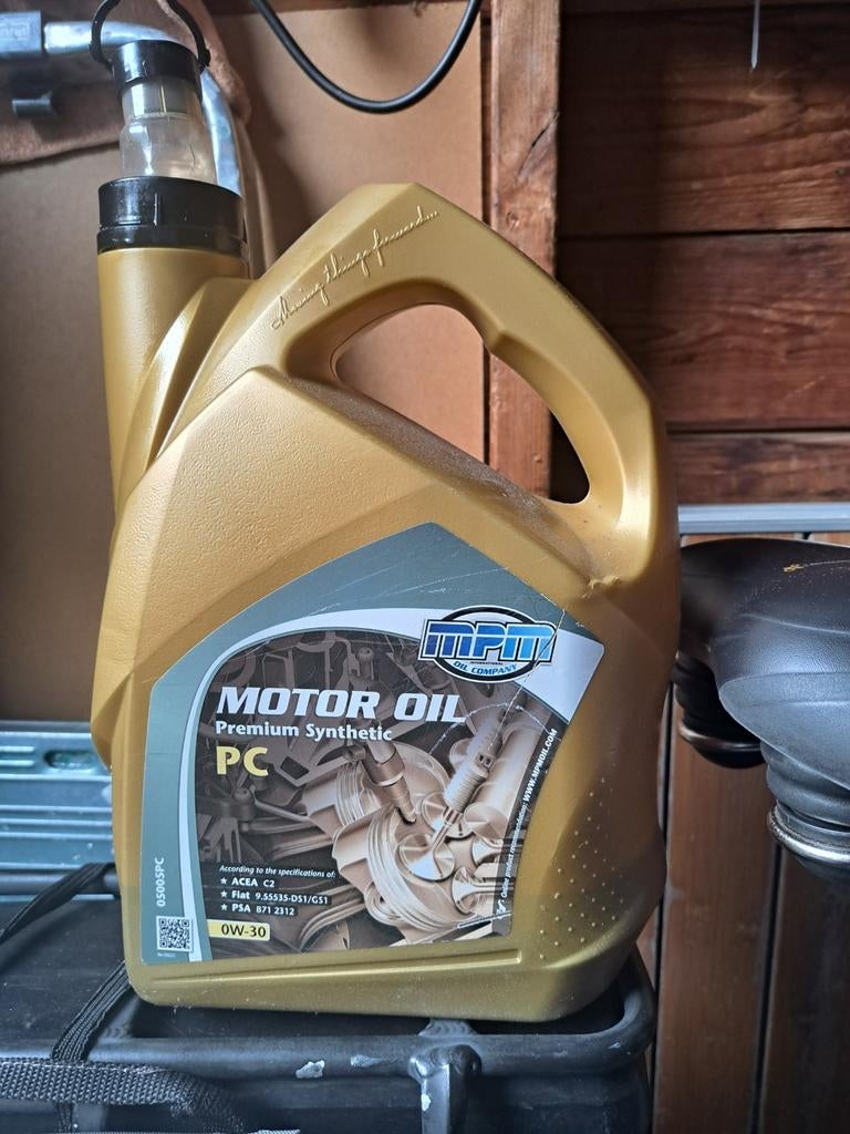 MPM Motorolie Premium Synthetisch PC 0W-30, Ophalen of Verzenden, Nieuw, Universele onderdelen