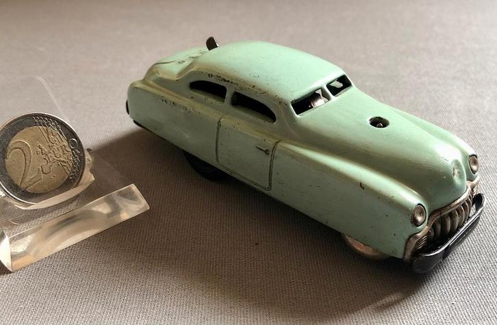 Schuco Varianto-Limo 3041 Groen, US Zone Germany, Werkend, Antiek en Kunst, Antiek | Speelgoed, Ophalen of Verzenden