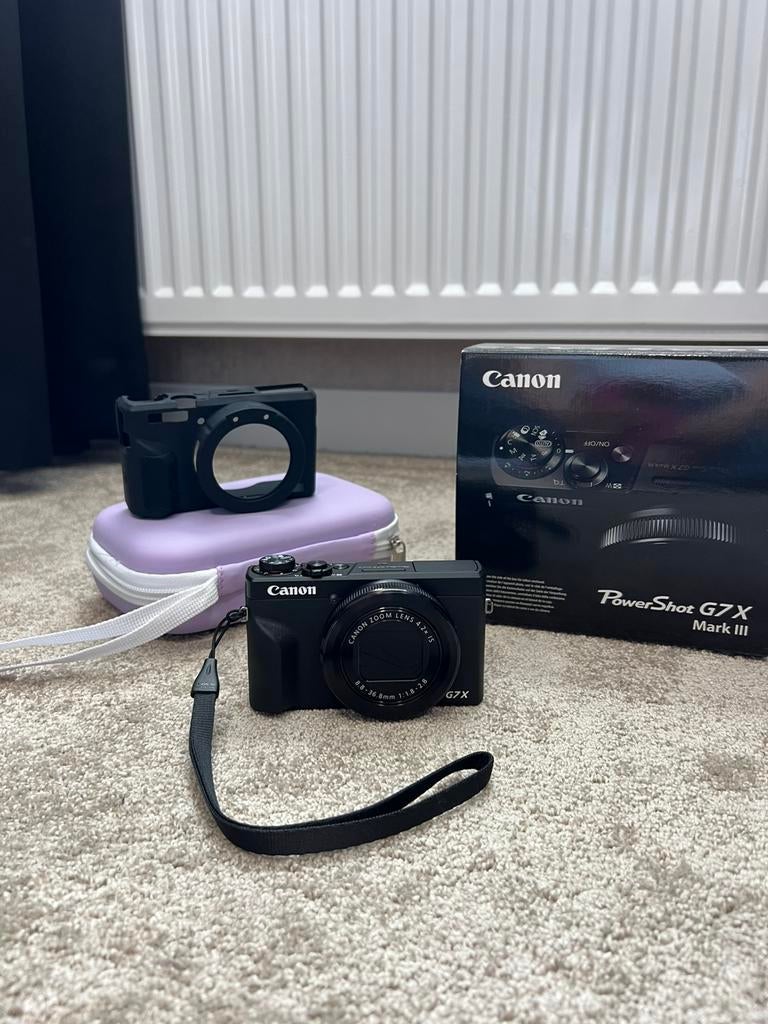 Canon G7X Mark III, Audio, Tv en Foto, Fotocamera's Digitaal, Ophalen of Verzenden, Nieuw, Canon