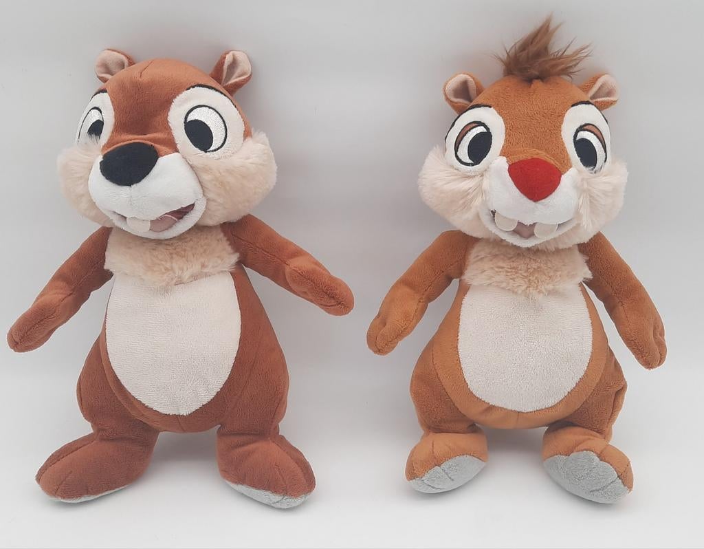 Knabbel en Babbel knuffels Disneyland Parijs ca. 28cm, Ophalen of Verzenden, Overige figuren, Gebruikt, Knuffel