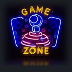 Gamezone neon voor bij de gokkast of nog vele andere., Overige munten, Ophalen, Nieuw