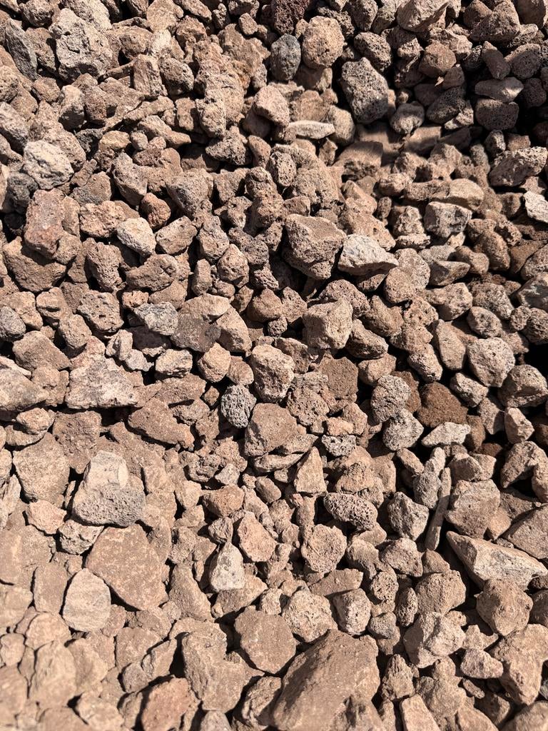 Lava stenen gratis af te halen, Tuin en Terras, Ophalen, Bruin, Nieuw, Lava