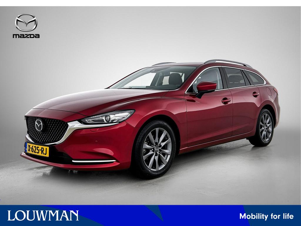 Mazda 6 Sportbreak 2.0 SkyActiv-G 165 Centre-Line Navigatie, Auto's, Mazda, Stof, Gebruikt, 4 cilinders, 6 sportbreak