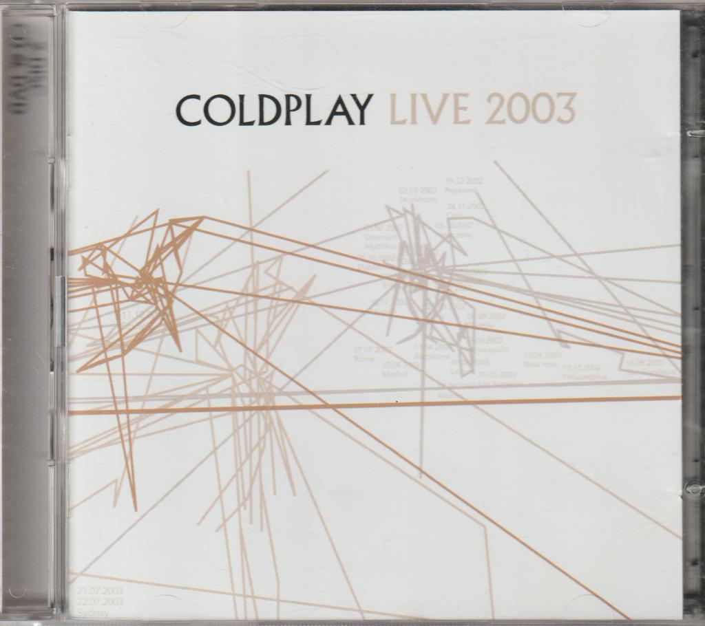 Coldplay - Live 2003....CD + DVD, Ophalen of Verzenden, 2000 - 2009, Gebruikt