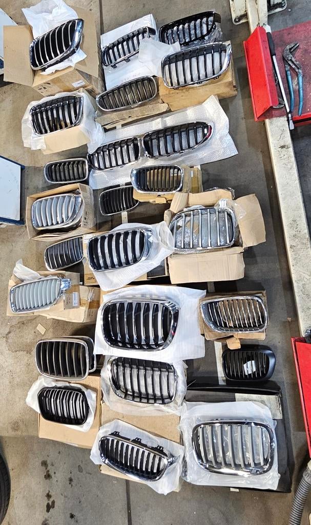 BMW Grill / Nieren voor E, F, G - modellen, Ophalen, Voor, Nieuw, Bumper