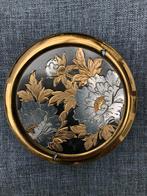 Antiek porseleinen potje met deksel. 24K, Ophalen of Verzenden