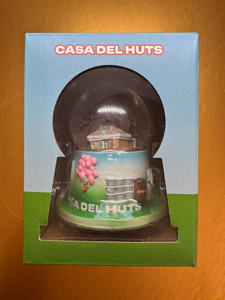 Bankzitters Casa Del Huts snowglobe NIEUW, Ophalen of Verzenden, Zo goed als nieuw