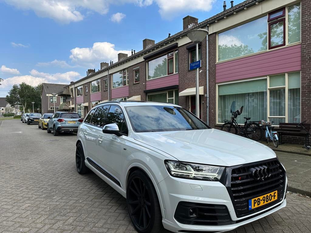 Audi Q7 SQ7 4.0 TDI Quattro  7p  ABT  Full Options, Auto's, Audi, 7 stoelen, Wit, Particulier, 2305 kg