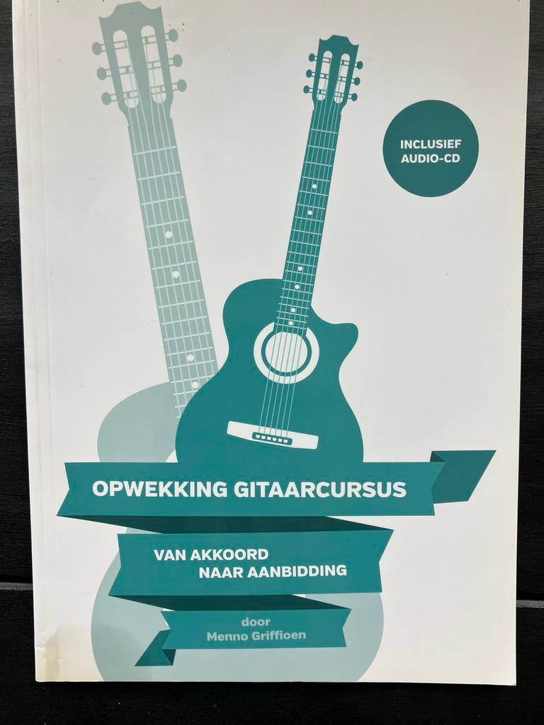 Bladmuziek Opwekking Gitaarcursus met cd, Ophalen of Verzenden, Zo goed als nieuw, Artiest