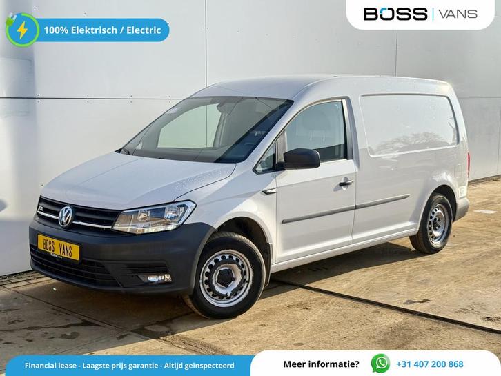 Volkswagen E-Caddy 113PK L2H1 Elektrisch Caddy ABT Maxi 37,3, Auto's, Bestelauto's, Bedrijf, Te koop, Airconditioning, Bluetooth