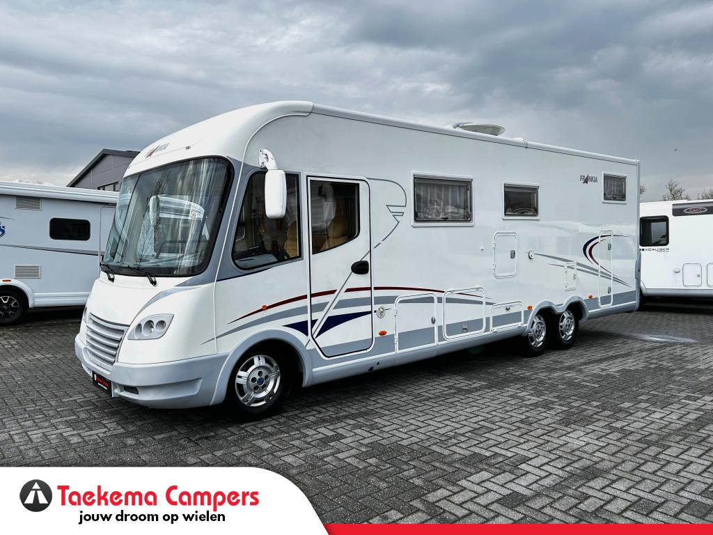 Frankia Luxury Class i840 GD enkele-bedden/hefbed/8.5M/uniek, Caravans en Kamperen, Campers, Fiat, Bedrijf, Tot en met 6, 8 meter en meer
