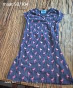 Leuk jurkje met flamingo's maat 98/104, Kinderen en Baby's, Kinderkleding | Maat 104, Gebruikt, Meisje, Ophalen of Verzenden, Jurk of Rok