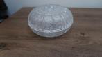 echte kristallen grote (koek) schaal en bonbon schaaltje, Ophalen of Verzenden