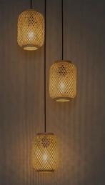 Oosterse bamboe hanglamp, Huis en Inrichting, Ophalen, Nieuw, Overige materialen, 75 cm of meer